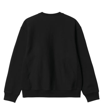 Carhartt WIP American Script Sweat Black
