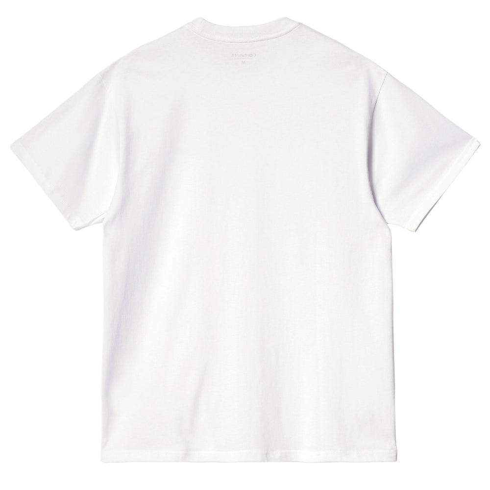 Carhartt WIP American Script T-Shirt White - Parasol Store