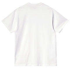 Carhartt WIP American Script T-Shirt White - Parasol Store