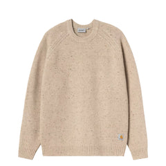 Carhartt WIP Anglistic Sweater Speckled Fleur de Sel - Parasol Store