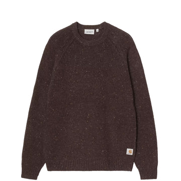 Carhartt WIP Anglistic Sweater Speckled Tobacco