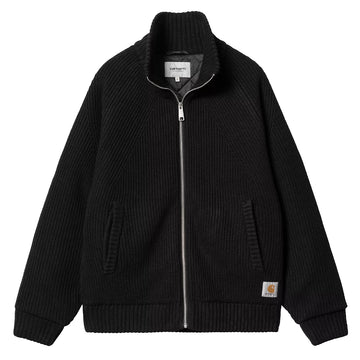 Carhartt WIP Banley Sweater Jacket Black - Parasol Store