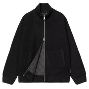 Carhartt WIP Banley Sweater Jacket Black - Parasol Store