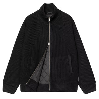 Carhartt WIP Banley Sweater Jacket Black - Parasol Store