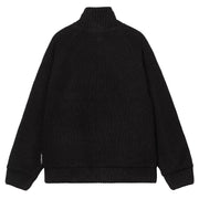 Carhartt WIP Banley Sweater Jacket Black - Parasol Store