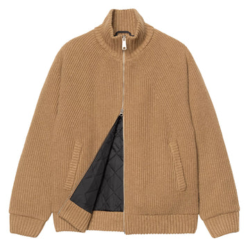 Carhartt WIP Banley Sweater Jacket Peanut - Parasol Store