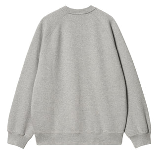 Carhartt WIP Bubbles Sweatshirt Grey Heather / Cherry Carhartt WIP