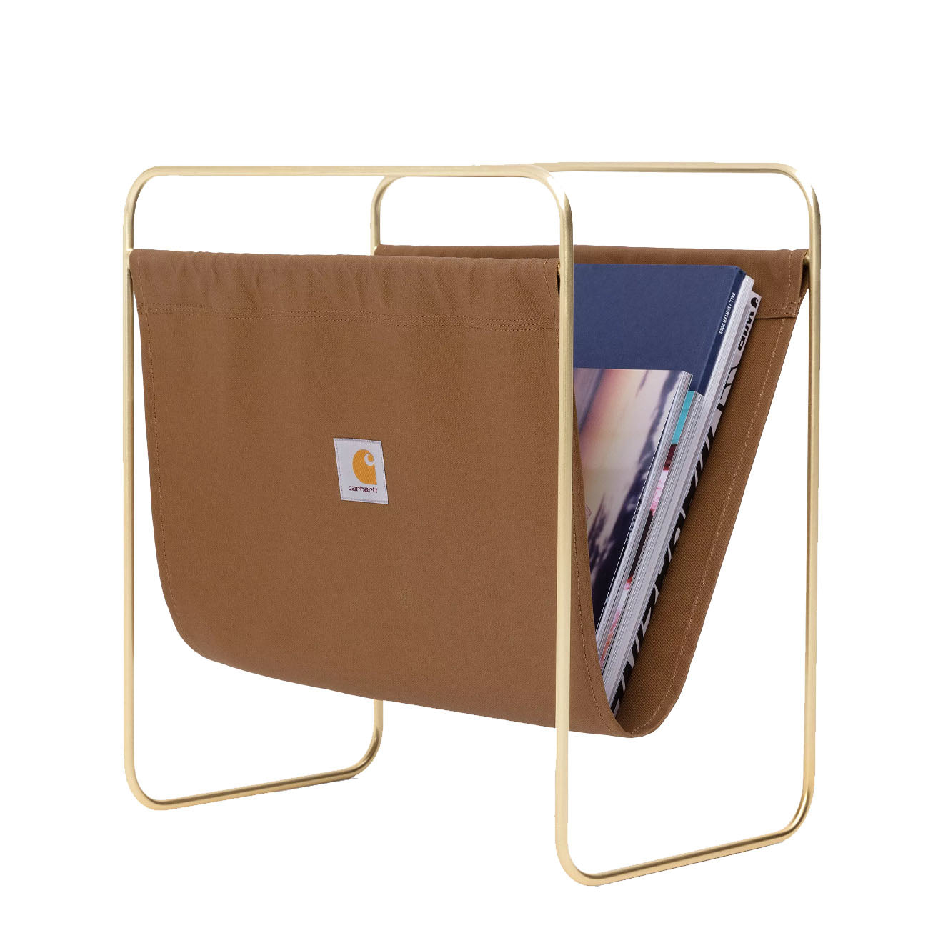 Carhartt WIP Canvas Magazine Stand Hamilton Brown - Parasol Store