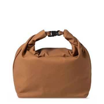 Carhartt WIP Canvas Roll-Up Insulated Bag Hamilton Brown - Parasol Store