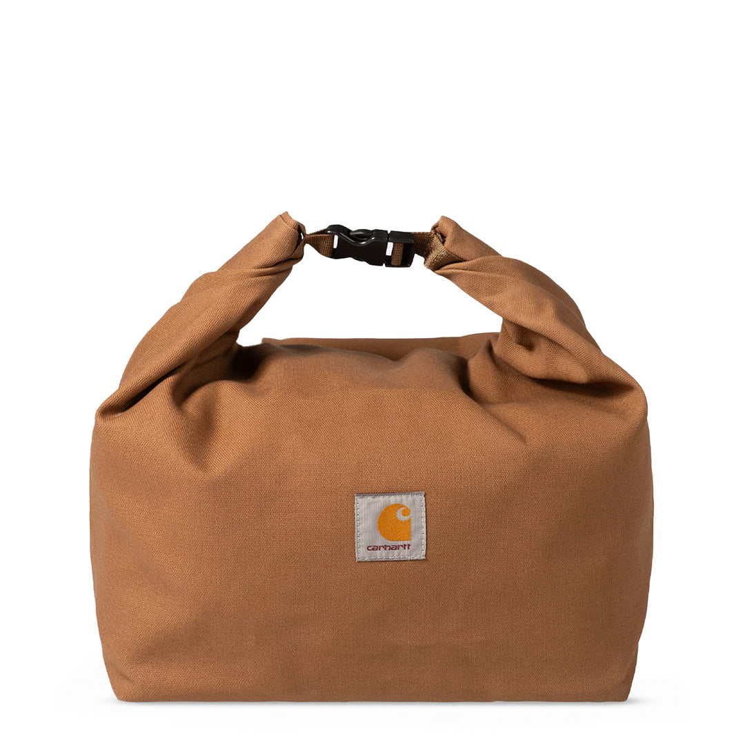 Carhartt WIP Canvas Roll-Up Insulated Bag Hamilton Brown - Parasol Store