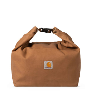 Carhartt WIP Canvas Roll-Up Insulated Bag Hamilton Brown - Parasol Store
