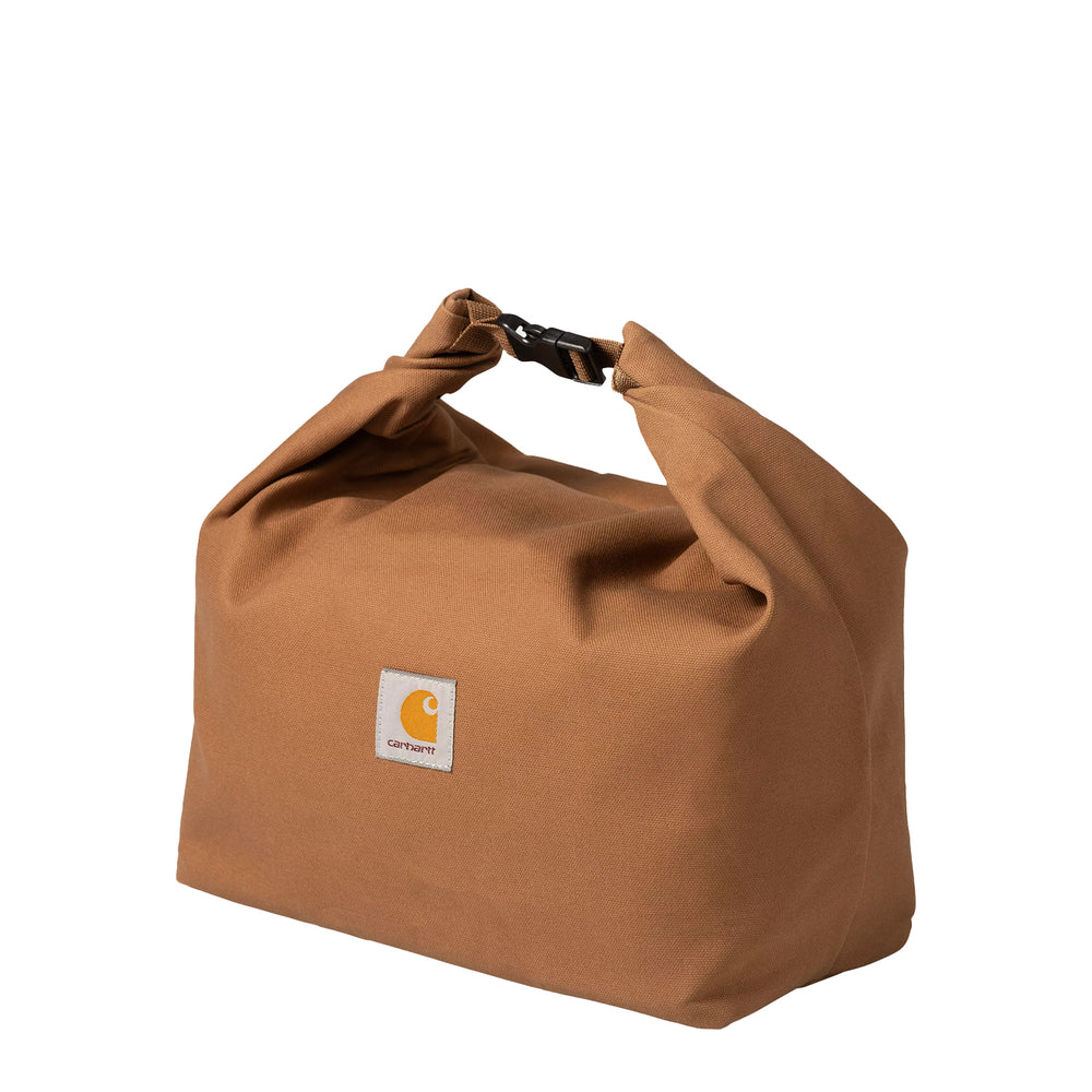 Carhartt WIP Canvas Roll-Up Insulated Bag Hamilton Brown - Parasol Store