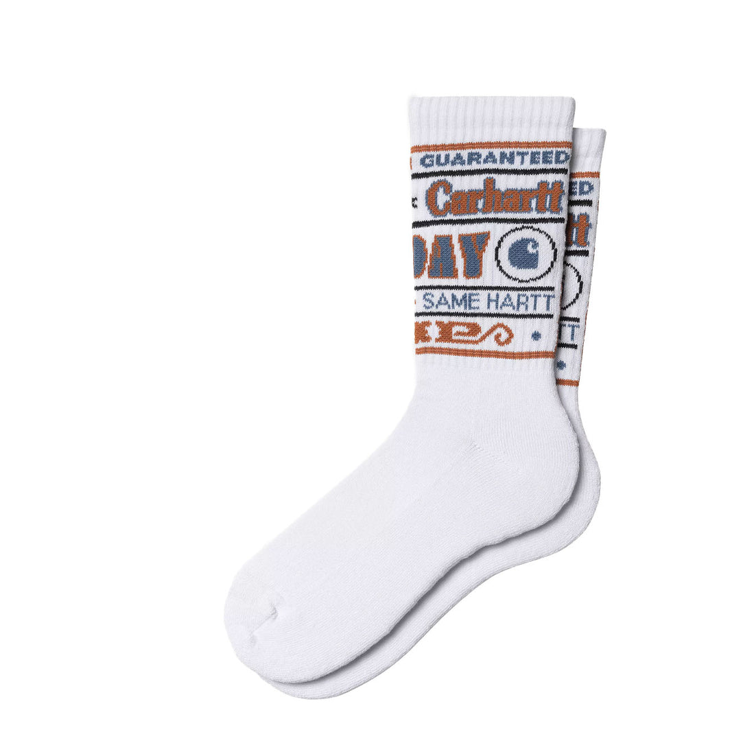 Carhartt WIP Catalogue Socks White - Parasol Store
