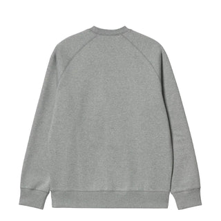 Carhartt WIP Chase Sweat Grey Heather / Gold