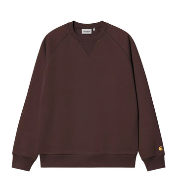Carhartt WIP Chase Sweat Palisander / Gold