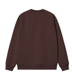 Carhartt WIP Chase Sweat Palisander / Gold