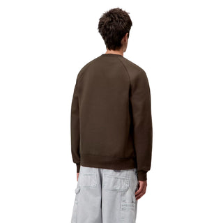 Carhartt WIP Chase Sweat Tobacco / Gold - Parasol Store