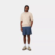 Carhartt WIP Chase Swim Trunks Dusky Blue / Gold - Parasol Store