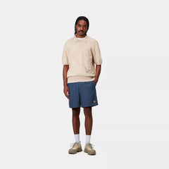 Carhartt WIP Chase Swim Trunks Dusky Blue / Gold - Parasol Store