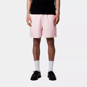 Carhartt WIP Chase Swim Trunks Dusky Pink / Gold - Parasol Store
