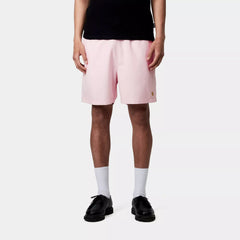 Carhartt WIP Chase Swim Trunks Dusky Pink / Gold - Parasol Store