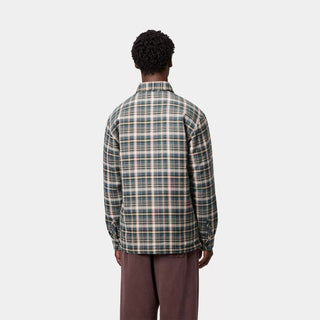 Carhartt WIP Cronyn Shirt Jac Cronyn Check Dark Navy