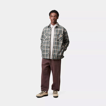 Carhartt WIP Cronyn Shirt Jac Cronyn Check Dark Navy