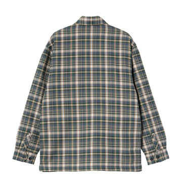 Carhartt WIP Cronyn Shirt Jac Cronyn Check Dark Navy