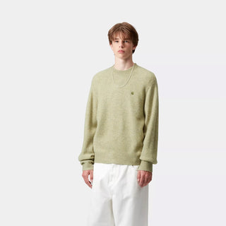 Carhartt WIP Curtis Sweater Tangled Brass - Parasol Store