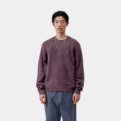 Carhartt WIP Curtis Sweater Tangled Shady Purple