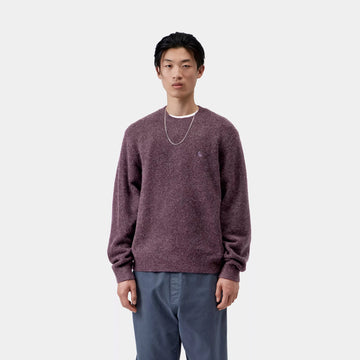 Carhartt WIP Curtis Sweater Tangled Shady Purple