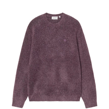 Carhartt WIP Curtis Sweater Tangled Shady Purple
