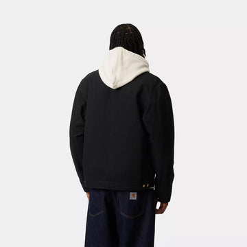 Carhartt WIP Detroit Jacket Black / Black Rinsed - Parasol Store