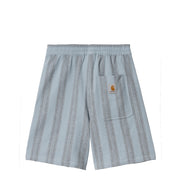Carhartt WIP Dodson Stripe Short Misty Sky - Parasol Store