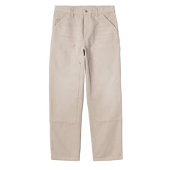 Carhartt WIP Double Knee Pant Dusky Beige Stone Canvas - Parasol Store