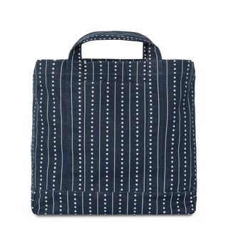 Carhartt WIP Drewe Tote Big Heart C Pinstripe / Ink / Natural - Parasol Store