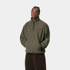 Carhartt WIP Edmore Half Zip Sweat Cypress / Black