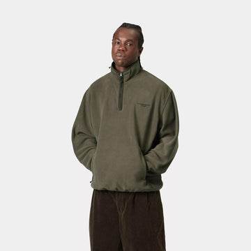 Carhartt WIP Edmore Half Zip Sweat Cypress / Black