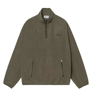 Carhartt WIP Edmore Half Zip Sweat Cypress / Black