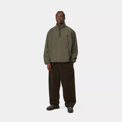 Carhartt WIP Edmore Half Zip Sweat Cypress / Black