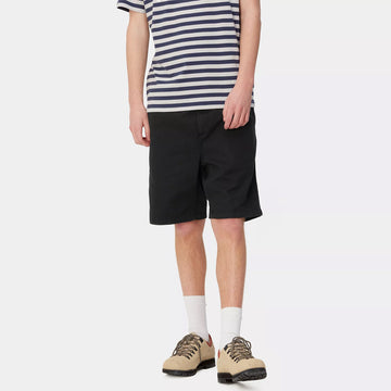 Carhartt WIP Flint Short Dusky Blue Garment Dyed - Parasol Store