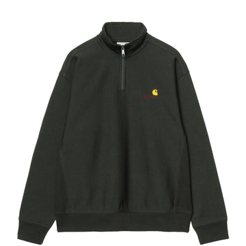 Carhartt WIP Half Zip American Script Sweat Raven
