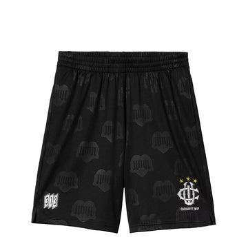 Carhartt WIP Harttes Football Short Heart Train Jacquard / Black - Parasol Store