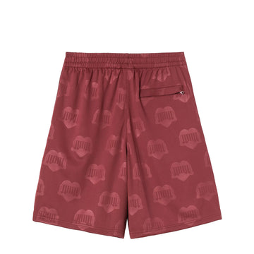 Carhartt WIP Harttes Football Short Heart Train Jacquard / Mulberry - Parasol Store