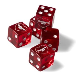 Carhartt WIP Heart Dice Set Scarlet - Parasol Store