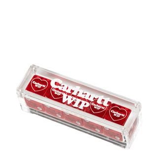 Carhartt WIP Heart Dice Set Scarlet - Parasol Store