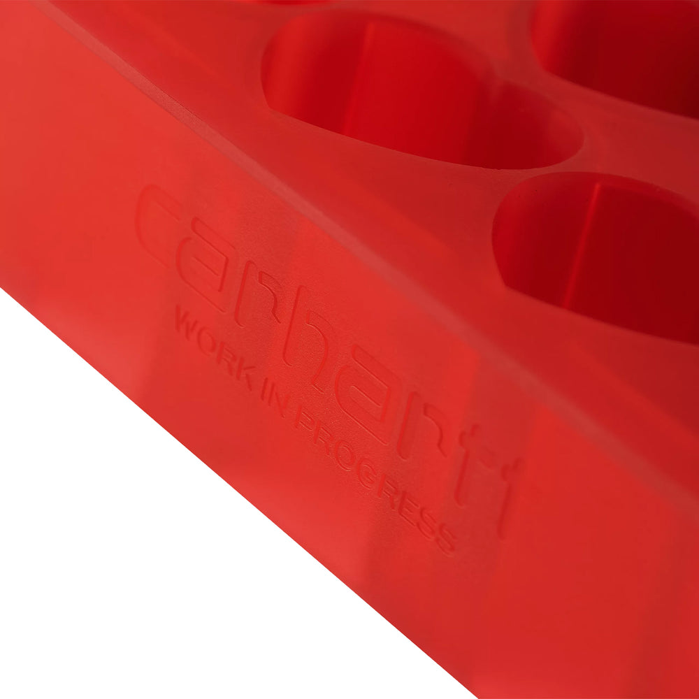 Carhartt WIP Heart Ice Cube Tray Scarlet - Parasol Store