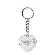 Carhartt WIP Heart Keychain Silver - Parasol Store