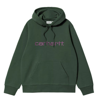 Carhartt WIP Hooded Carhartt Sweat Sycamore Tree / Phlox - Parasol Store
