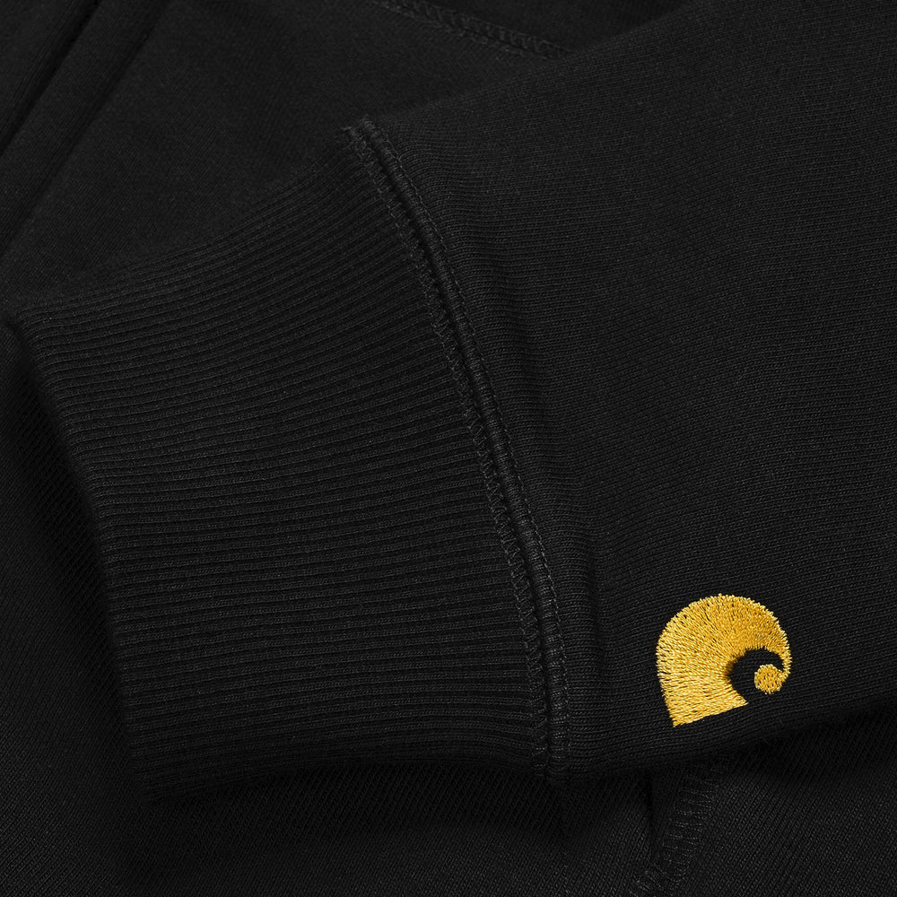 ​Carhartt WIP Hooded Chase Jacket Black / Gold